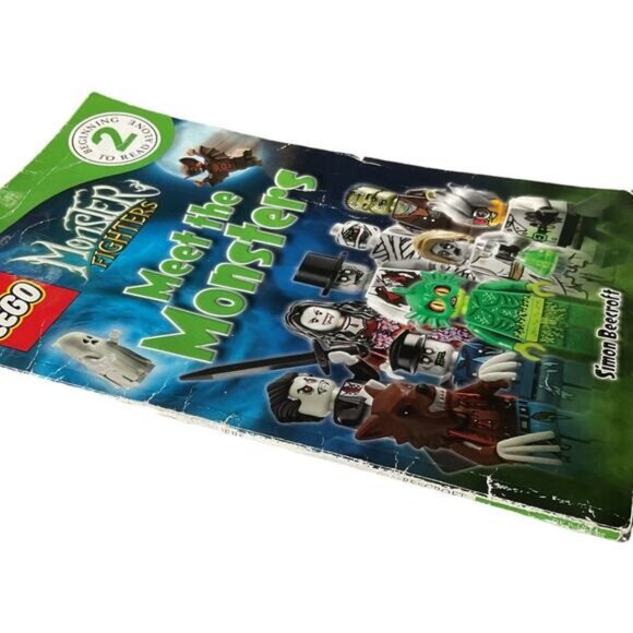 LEGO DK Readers Set Of 2 Books: "Ready For Action!" & "Meet The Monsters" - Picture 3 of 6